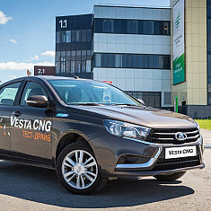 Фото LADA Vesta CNG: интерьер и экстерьер автомобиля
