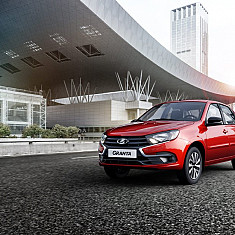 Фото LADA Granta седан: интерьер и экстерьер автомобиля