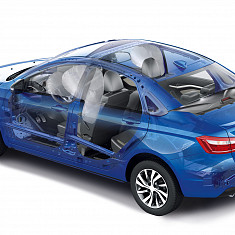 Фото LADA Vesta седан: интерьер и экстерьер автомобиля