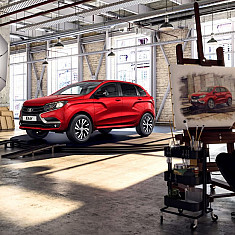 Фото LADA XRAY: интерьер и экстерьер автомобиля